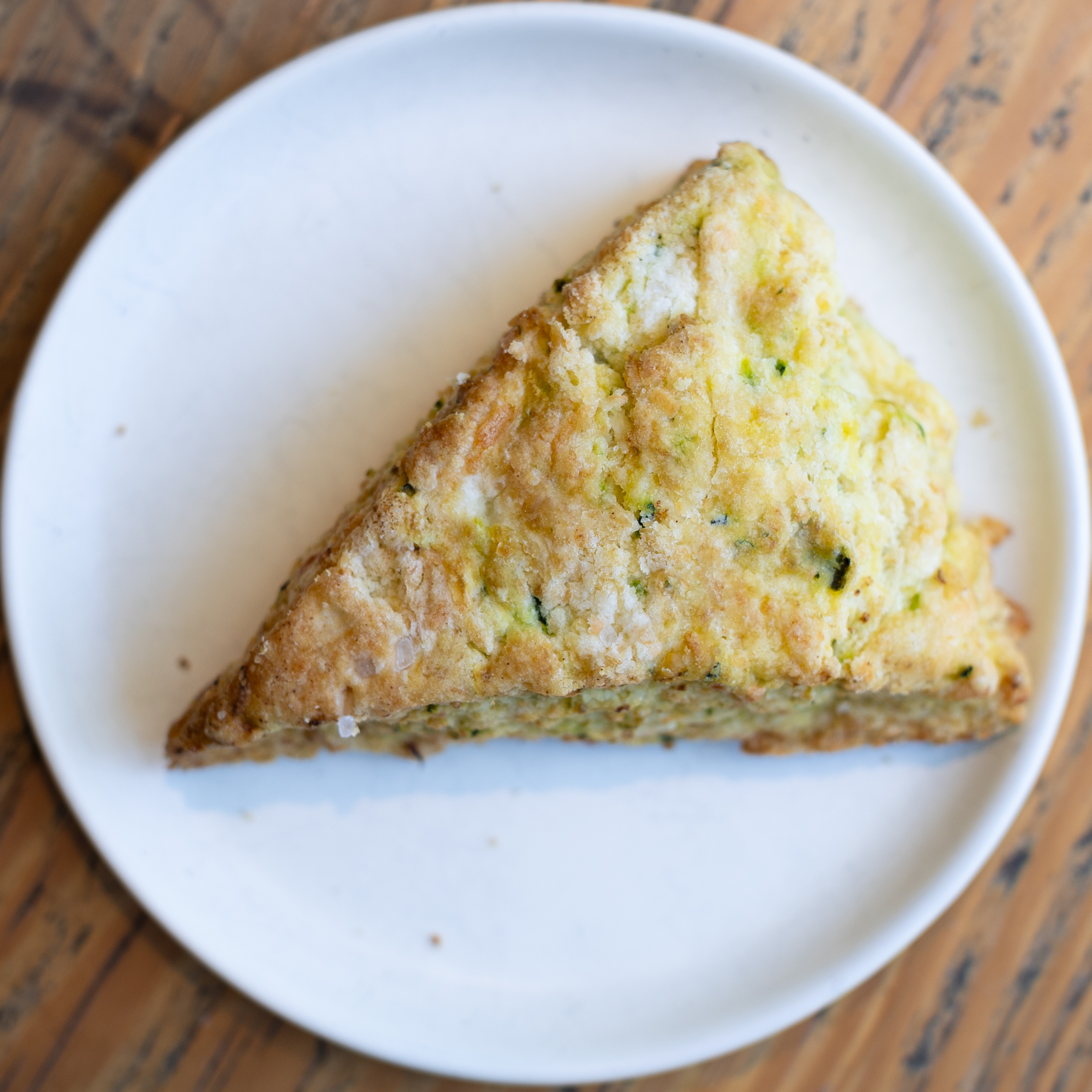 Scones De Zuchini y Parmesano