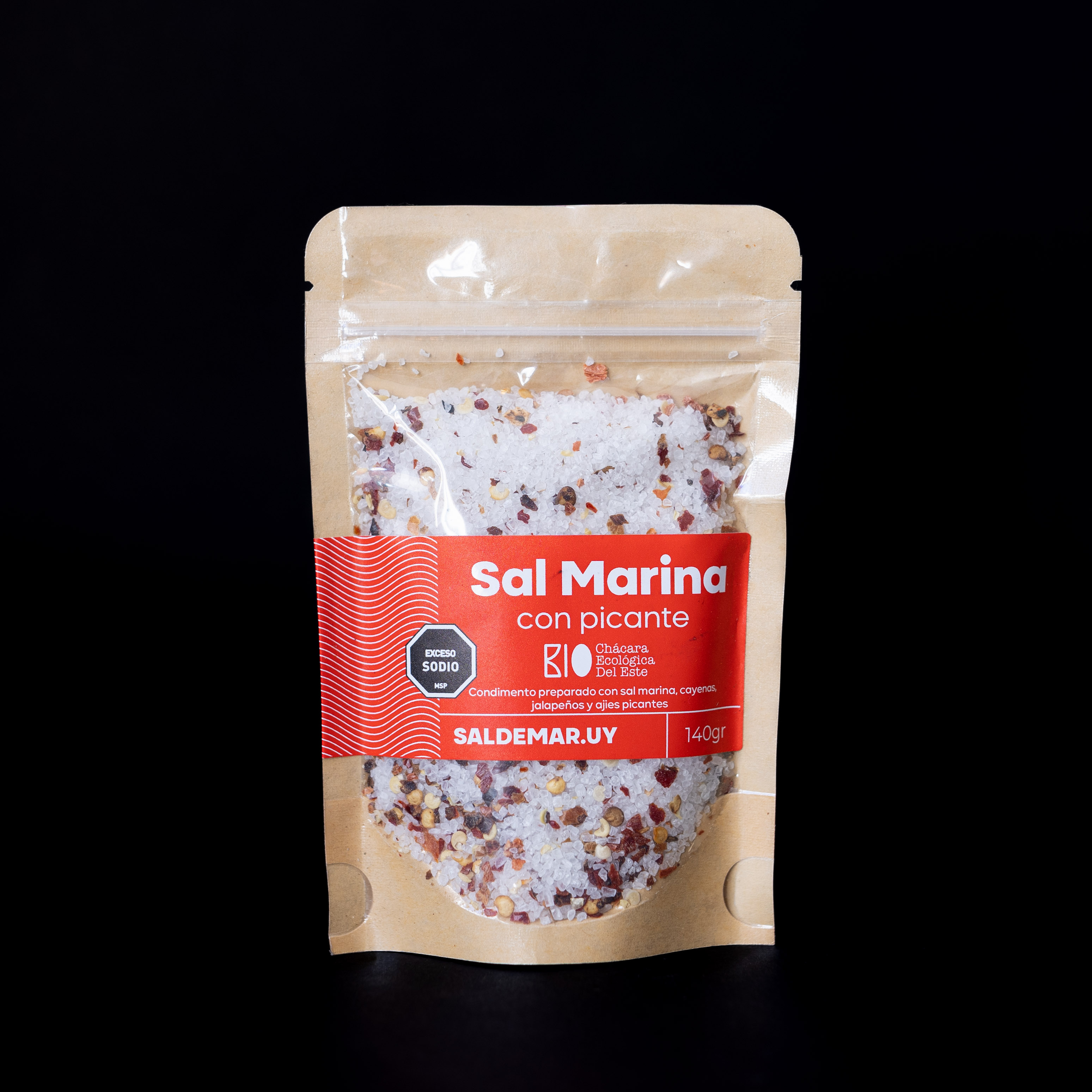 Sal de Mar con Picante 140g